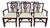 Late 20th Century Set of 6 Mahogany Chippendale-Style Dining Chairs For Sale