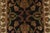 Textile Agra Runner 2’7” X 15’2” Black Wool Traditional Hand-Knotted Oriental Rug For Sale - Image 7 of 12