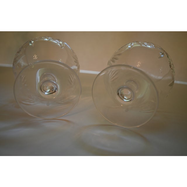 1980s Tiffany & Co Crystal Decanter Set - Sybil Pattern With Rare Sniffers - Set of 3 For Sale In Richmond - Image 6 of 8
