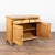 Danish pine sideboard with clean lines; two drawers over two doors, one interior shelf. Restored and waxed, this cabinet...