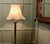 Brass Column Floor Lamp, 1920 For Sale - Image 3 of 7