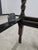 French Antique Full Size Bedframe, Barley Twist With Original Iron Castors and Rails For Sale - Image 10 of 18