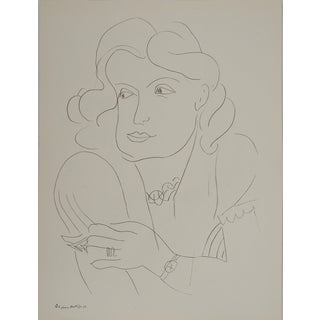 Henri Matisse, La muse distraite, Lithograph For Sale