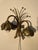 Mid-Century Modern Floral Wall Lamp in Copper and Brass, 1960s For Sale - Image 3 of 11