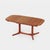 Brown Vintage Danish Extendable Teak Dining Table, 1960s For Sale - Image 8 of 8