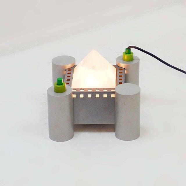 1980s Tobruk Table Lamp by Matteo Thun and Andrea Lera for Bieffeplast, 1980s For Sale - Image 5 of 16