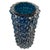 Blue Murano Glass Rostrato Vase by Murano for Murano, 1980s For Sale - Image 3 of 5