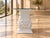 Vintage Fleur-De-Lis Glass Coffee Table & Pedestal Side Tables – Custom Redesigned Set of 3 For Sale - Image 4 of 13