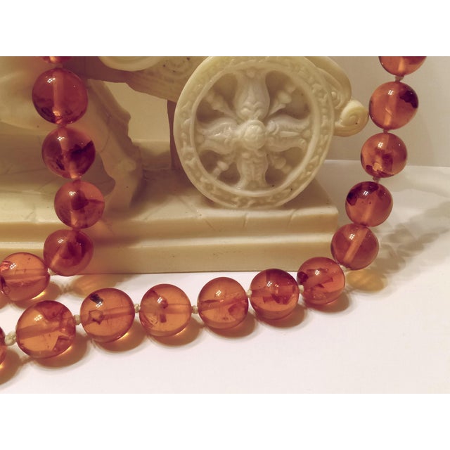 Mid-Century Baltic Amber Necklace For Sale - Image 11 of 12