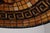 1990s Quoizel Tiffany Greek Key Leaded Glass Table Lamp For Sale - Image 15 of 18