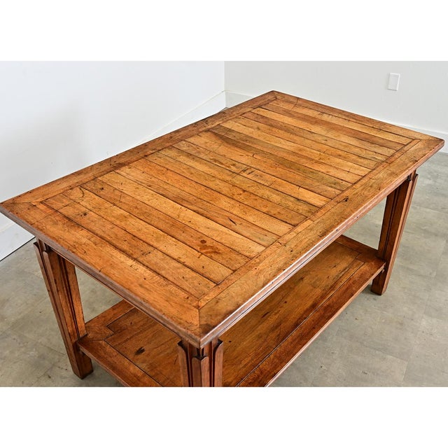 French Early 20th Century Art Nouveau Work Table For Sale In Baton Rouge - Image 6 of 15