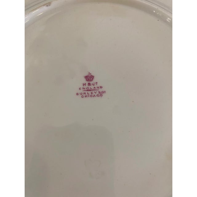 Early 19th Century Early 19th Century English Hammersley Porcelain Decorative Plate For Sale - Image 5 of 9