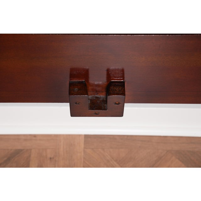 Brown Niagara Furniture King Size Mahogany Poster Bedframe For Sale - Image 8 of 13