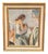 Gustaf Sjöö, Portrait of a Woman, 1950s, Oil on Panel, Framed For Sale