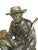 Antique Resting Farmer Sculpture on Base 16.5"h X 8"w For Sale - Image 9 of 10