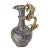 19th Century Chinese Champleve and Cloisonne Enamel Dragon Ewer Pitcher For Sale