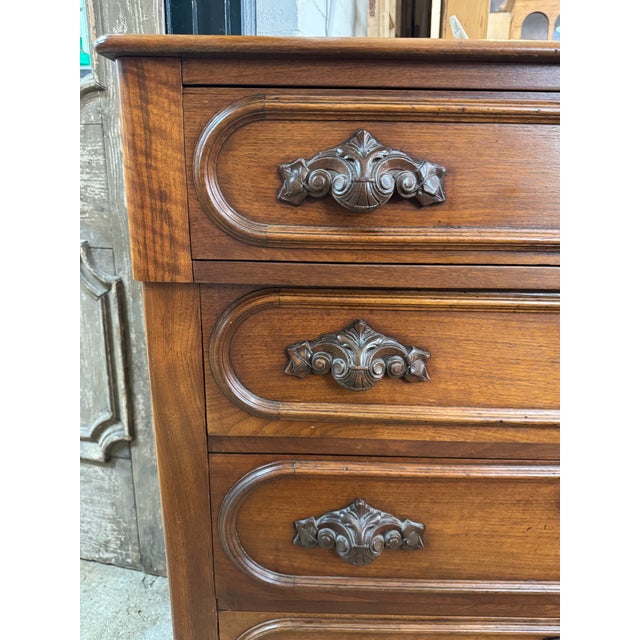 Late 19th Century 1880s Eastlake Walnut Dresser For Sale - Image 5 of 10
