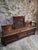 Rustic Antique French Folk Art Bench, 1800s For Sale - Image 3 of 18