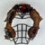 Salvaged Early 20th Century Baseball Catcher's Mask With Metal Cage Guard & Leather Details For Sale - Image 9 of 9