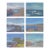 Mendocino Coast, Set of Six Original Oil Paintings by Michelle Farro For Sale