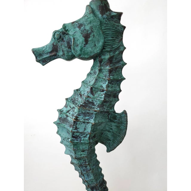 Lamp Pair Seahorses For Sale - Image 12 of 15
