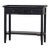 Country Style Console Table in Batavia Black For Sale