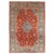 Antique Persian Sultanabad Carpet, Handmade Oriental Rug, Red, Light Blue & Gold For Sale - Image 18 of 18