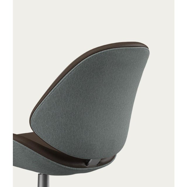 Metal Council Family Lounge Chair in Pedestral by Salto and Sigsgaard for One Collection For Sale - Image 7 of 18