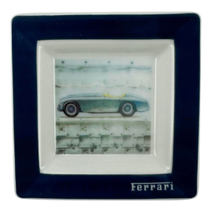 Late 20th Century Ferrari 250 Testa Rossa Sports Car Porcelain Ashtray