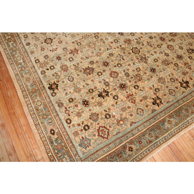 Antique Zabihi Collection Persian Bidjar Rug - 8'3" x 11'6" For Sale In New York - Image 6 of 12
