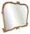Vintage Wall Mirror in Brutalist Log Finish, 1970s For Sale