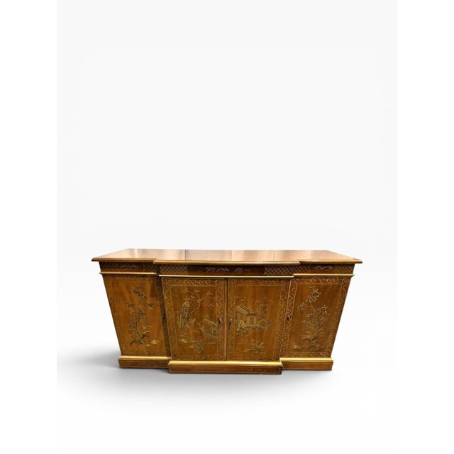 1970s Rare 1970s Drexel Heritage Et Cetera Chinoiserie Credenza For Sale - Image 5 of 12