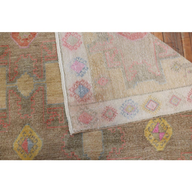 Textile 20th Century Zabihi Collection Colorful Turkish Anatolian Corridor Rug - 5'11" x 15'8" For Sale - Image 7 of 9