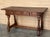Pair of Early 20th Spanish Light Walnut Country Farm Desk with Two Drawers For Sale - Image 18 of 18