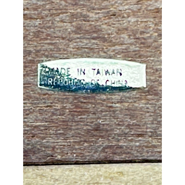 Vintage Real Framed Common Windmill Butterfly Taxidermy Specimen Byasa Polyeuctes For Sale In New Orleans - Image 6 of 6