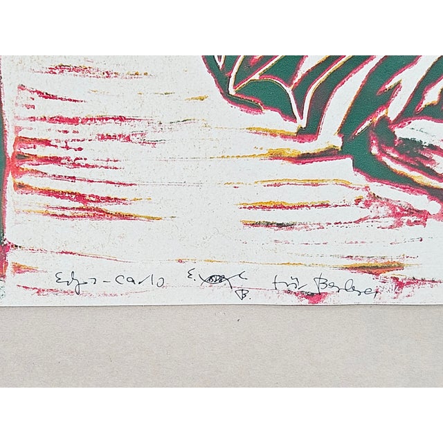 The subject of the sale is an original graphic by the renowned Berlin artist, Edgar Bettermann. The work shows a still...