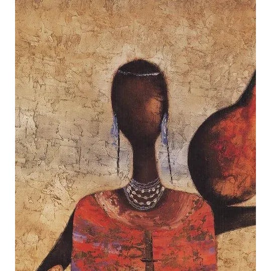 Michel Rauscher the Gift Bearer, 2004 Lithograph For Sale - Image 4 of 4