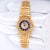 Art Deco 1980s Piaget Tanagra Lapis Lazuli Diamond 18k Gold Bracelet Vintage Watch Full Set For Sale - Image 3 of 9