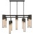 Kelly Wearstler for Visual Comfort Signature Covet Large Chandelier in Bronze with Alabaster For Sale