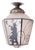 Art Deco Hexagon Hall Lamp Night Watcher, Germany, 1920s For Sale