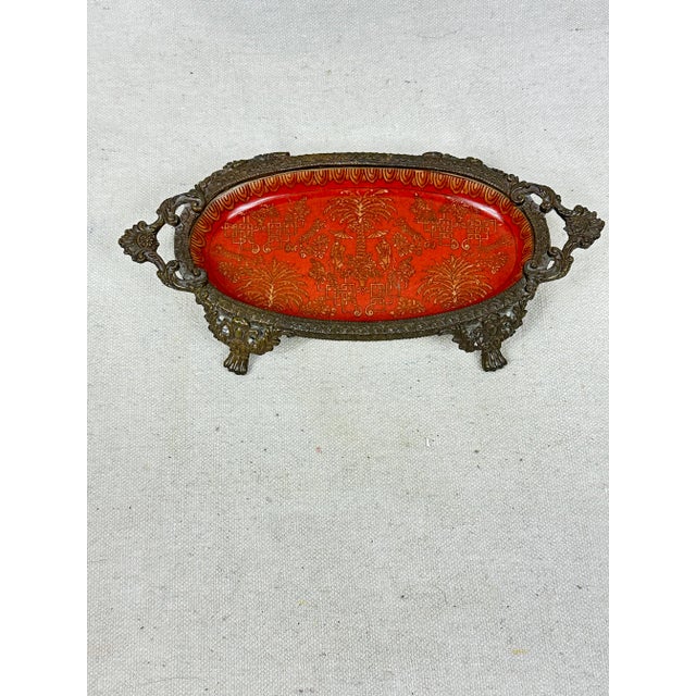 Ceramic & Metal Catchall For Sale - Image 10 of 10
