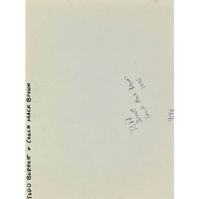 Figurative 1990 University of North Carolina Football Photograph For Sale - Image 3 of 3