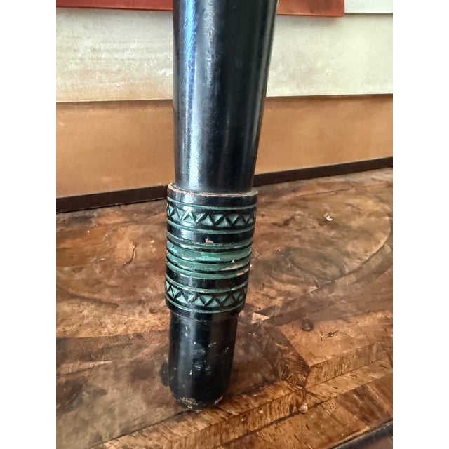 Pair of Attributed Ettore Zaccari Coffee Table Stools C1910 Italy For Sale In Chicago - Image 6 of 12