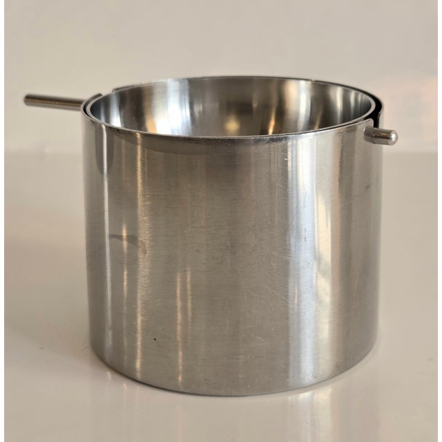 Early 21st Century Cylinda Ashtray by Arne Jacobsen and Corkscrew by Peter Holmblad for Stelton, 1960s, Set of 3 For Sale - Image 5 of 9