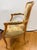 French Louis XV Style Needlepoint Bergère Armchair For Sale In New York - Image 6 of 11