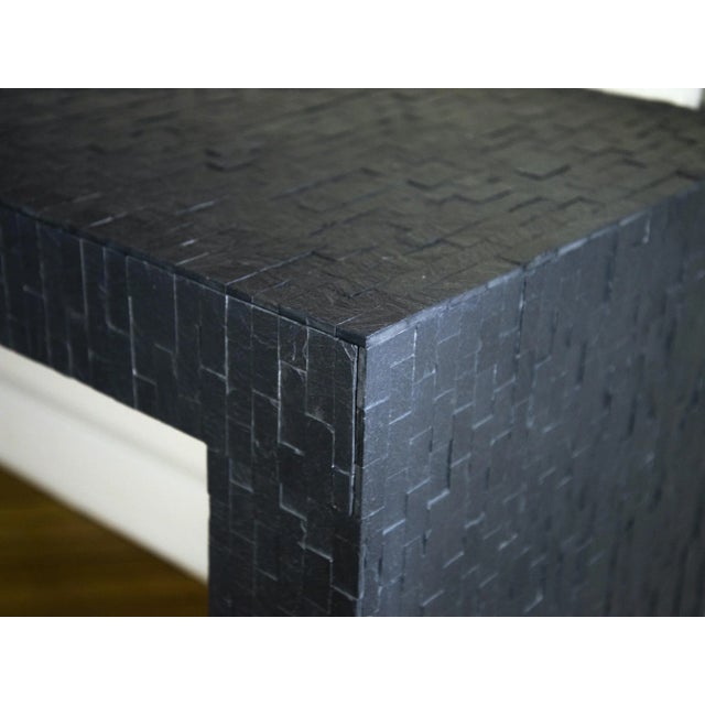 Slate Console Table by Etienne Allemeersch, 1970s For Sale - Image 4 of 7