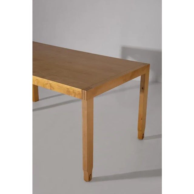 1970s Italian Wooden Dining Table, 1970s For Sale - Image 5 of 10