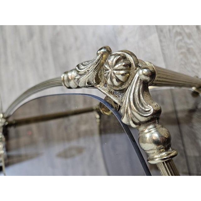 Brass Side Table, France, 1950s For Sale - Image 6 of 13