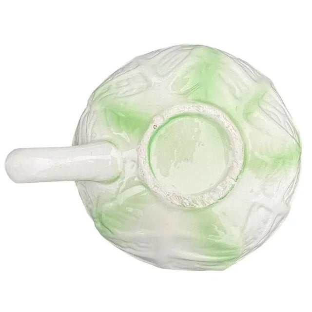 A set of three cabbageware coffee mugs or soup mugs. Since Dodie Thayer came out with her iconic Lettuceware or...