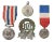 Vintage French Medal Collection, S/4 For Sale